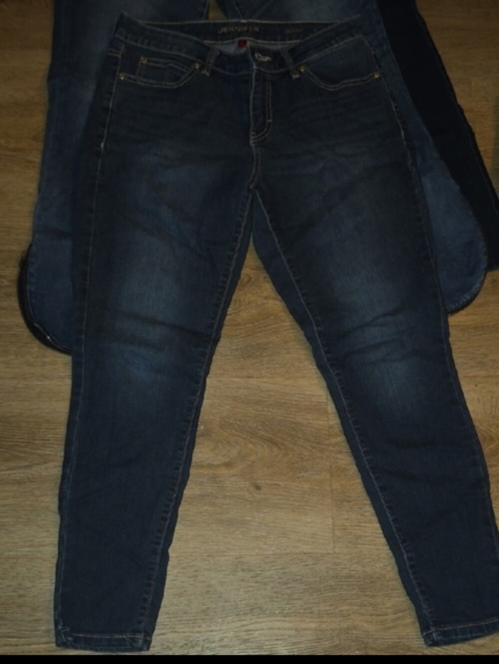 Jennifer Lopez Skinny Jeans in Dark Blue
